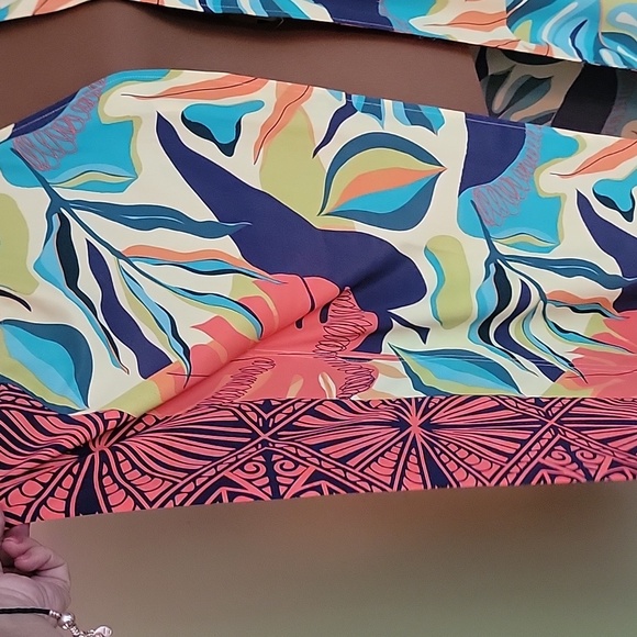 Soft Surroundings Long Tropical Kimono Size S/M - Picture 3 of 7